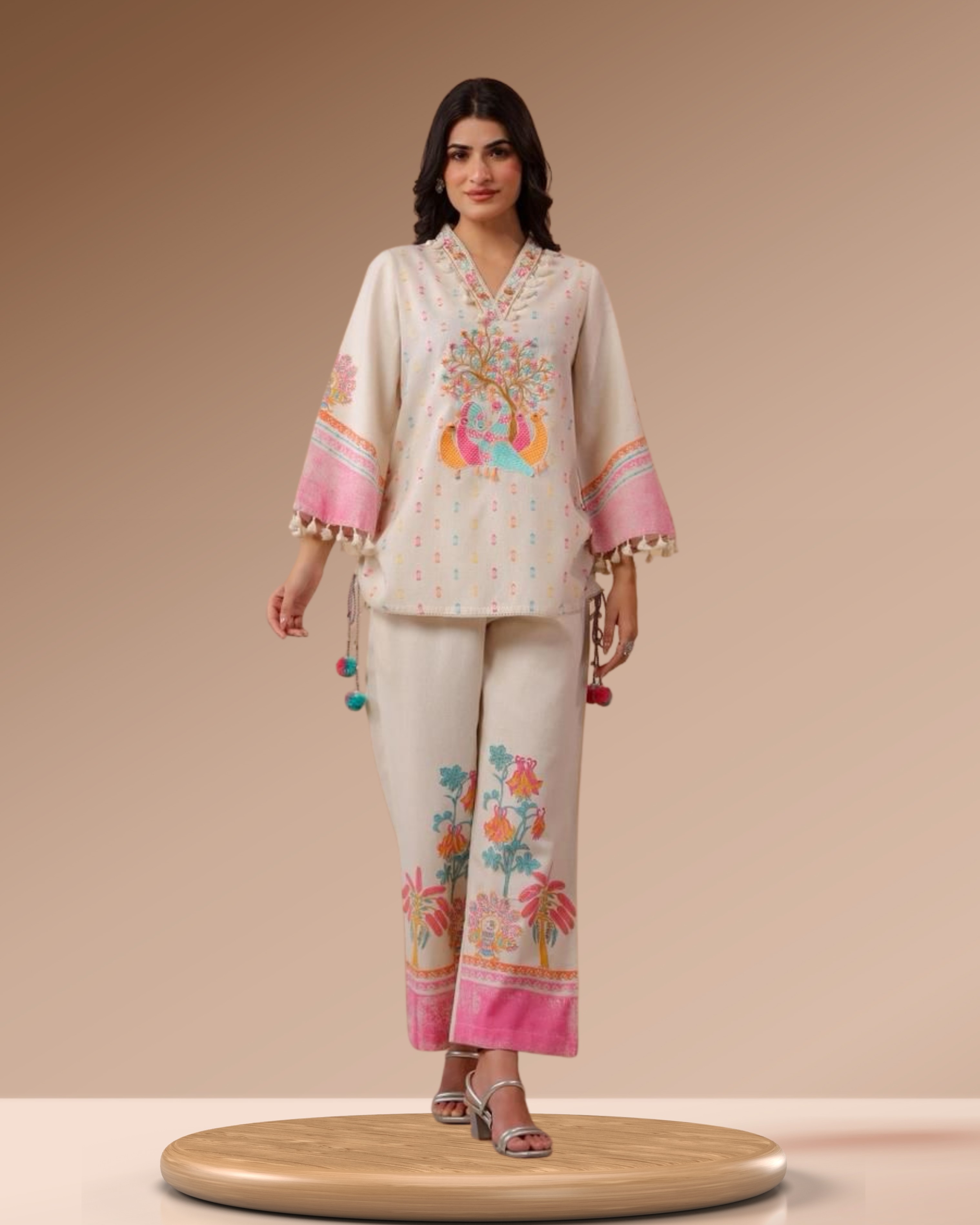 Co-Ord Set Khadi Cotton