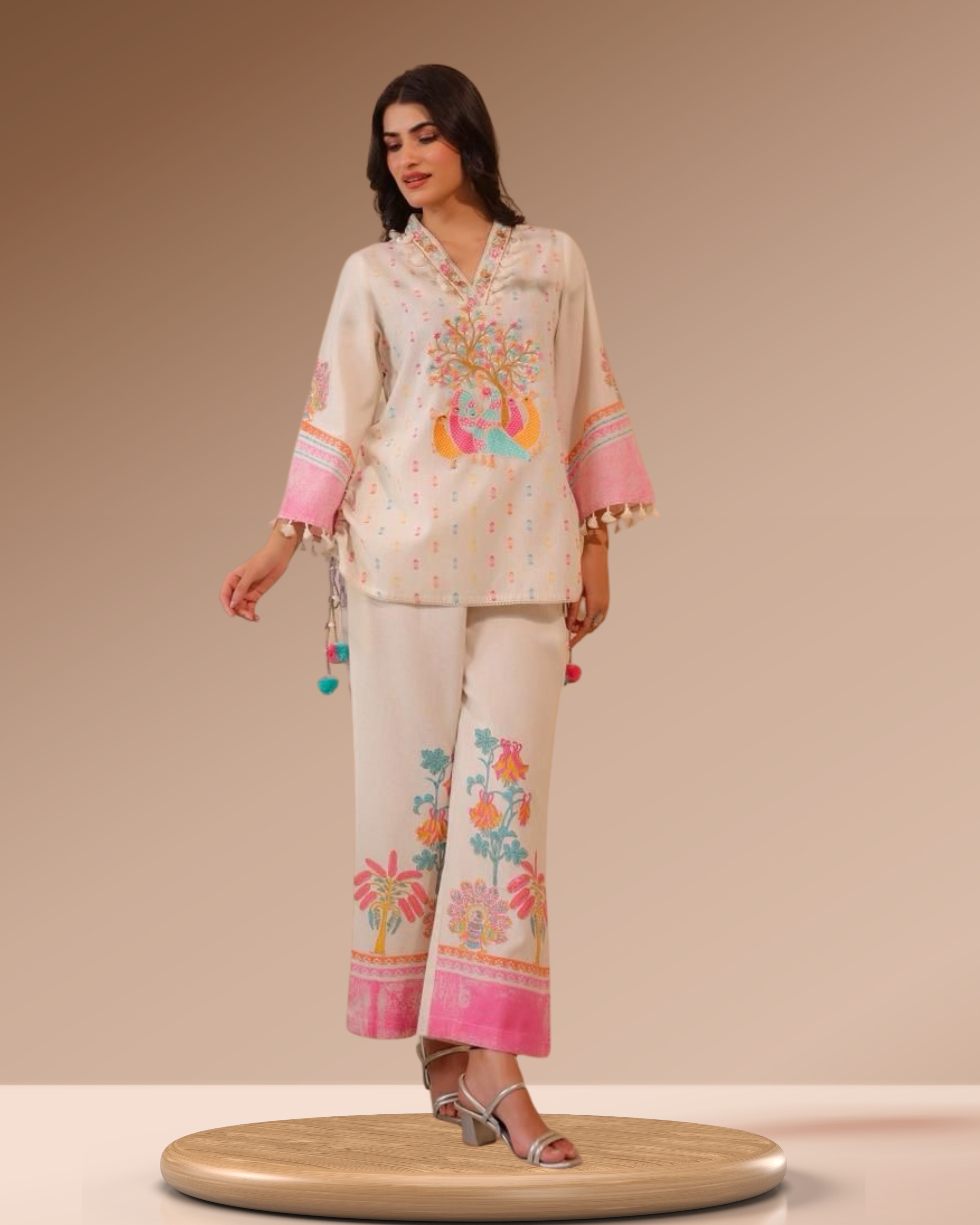 Co-Ord Set Khadi Cotton